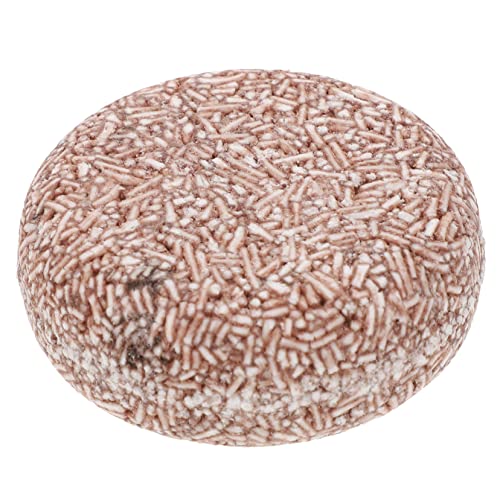 Baluue jabon para el cuerpo hair gloss hair care Jabón redondo champú de sulfato champú y acondicionador de viaje cabello barra de champú de aceite esencial Esencias de hierbas Coffee