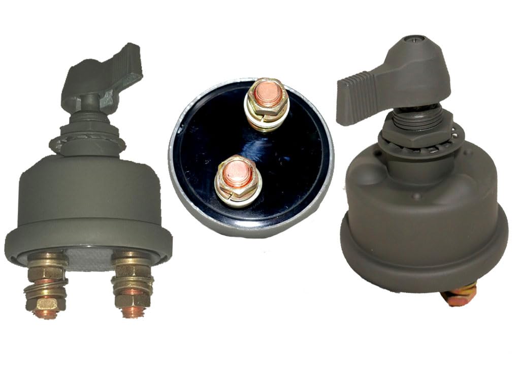 24v Military Master Battery Kill Switch - Green - Steel - Universal - Compatible with all Military Vehicles