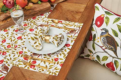 Servilleta de tela cuadrada multicolor C&F Home 18x18 in miniatura 2