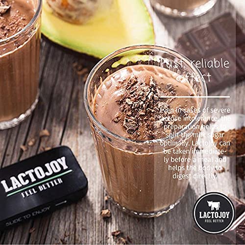 Lactojoy Lactase Pills Bundle Of 45 Pcs. And Refill Pack I Powerful Lactase Enzymes For Lactose Intolerance I Ultra Pure Lactase For Improved Digestion I No Silicon Dioxide, No Artificial Flavors #TOP3
