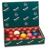 Aramith Snooker Kugelsatz 57,2 Premier Snookerkugeln in Poolgrösse