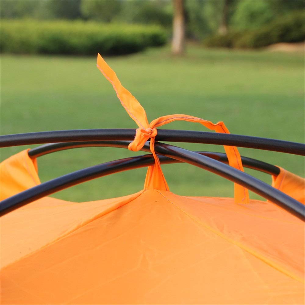 Camping-Ausrüstung, Outdoor-Camping, sechseckiges Zelt, Doppeltür, Doppelschicht, automatische Schnellöffnung, Anti-Sturm-Spielzelt im Freien