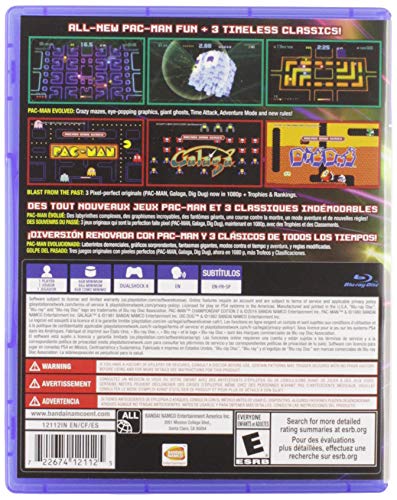Bandai Namco Entertainment 12112 Pac-Man Championship Edition 2 + Arcade Game Series - Playstation 4 thumb #1