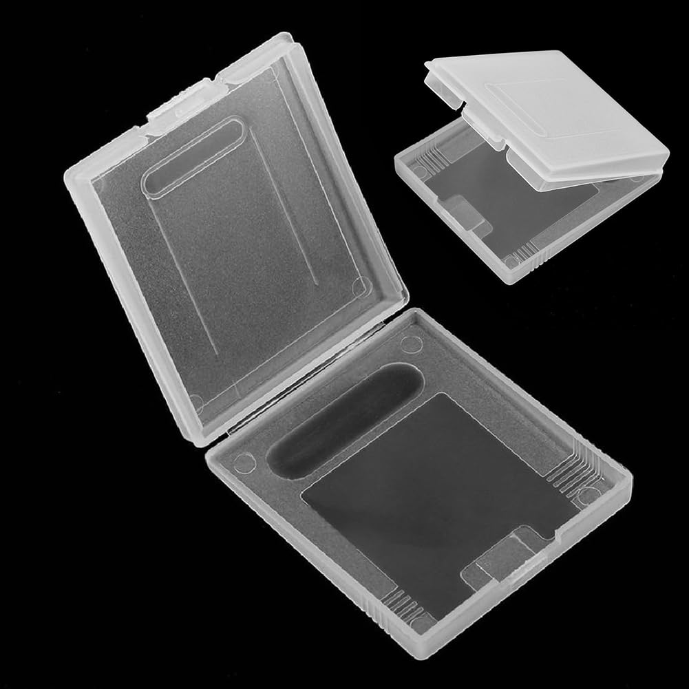 Game Card Cartucho De Almacenamiento,Caja De La Caja Cubierta De Polvo,Protectores de Juegos,Funda de Cartucho de Juego de Plástico Transparente,para Nintendo Game Boy GBA Boxed Game,8 PCS