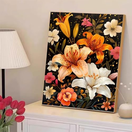 Kit Diamond Painting Adulte Grand Format Strass Brillants 60x90