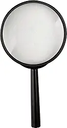 Lupa Lente Com 100Mm De Diamet Com Cabo - 71162