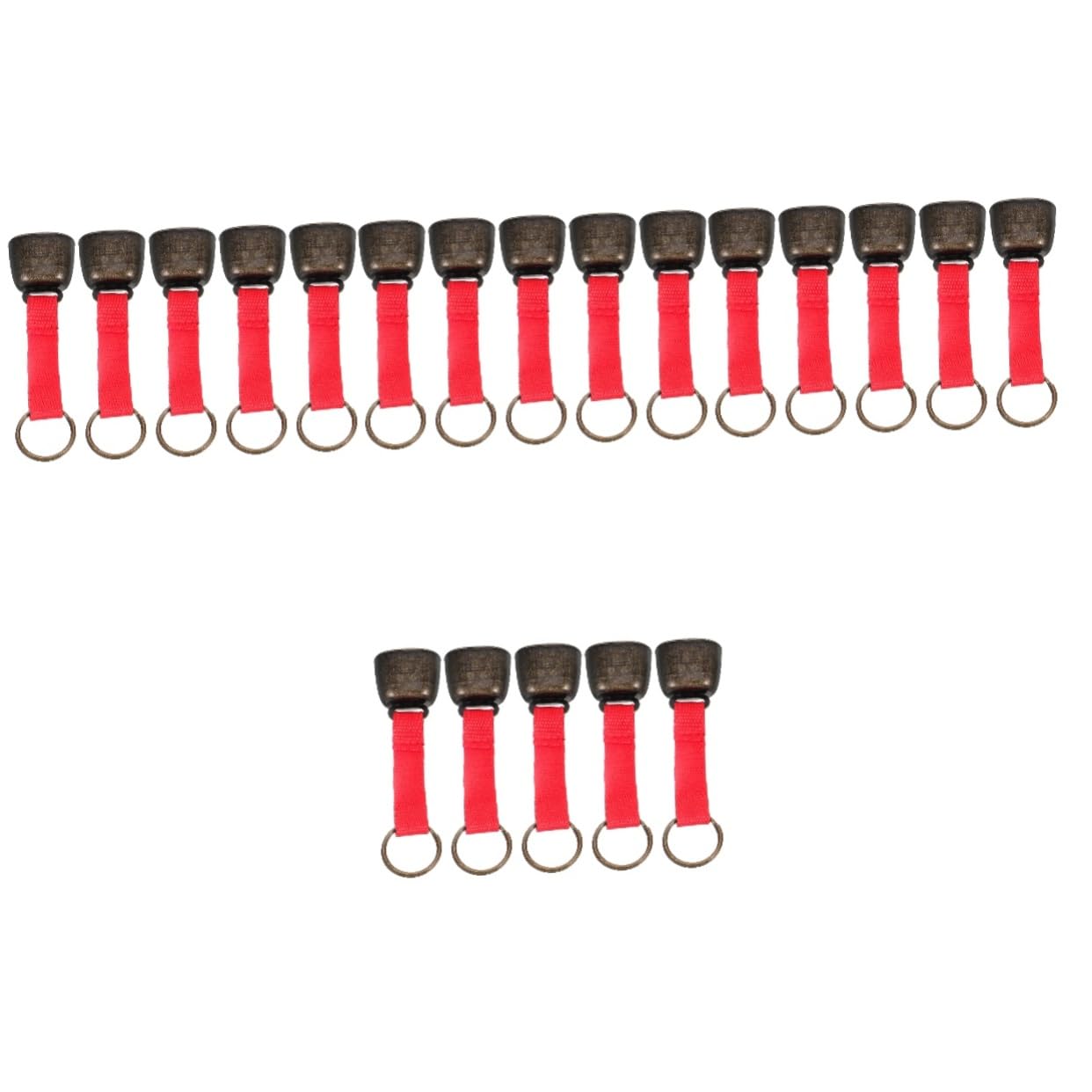 BESPORTBLE 3sets Bells Camping Bell Lightweight Metal Camping Noise-producing for Bear 5pcs*3