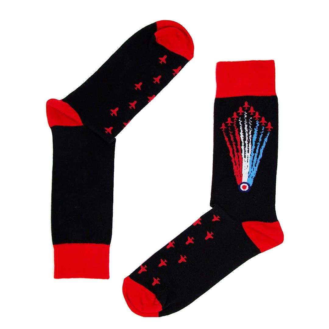 City Of Clouds Officially Licensed Red Arrows Socks - Smoke (UK 12.5-3.5, EU 31-36, USA 13.5-4.5)