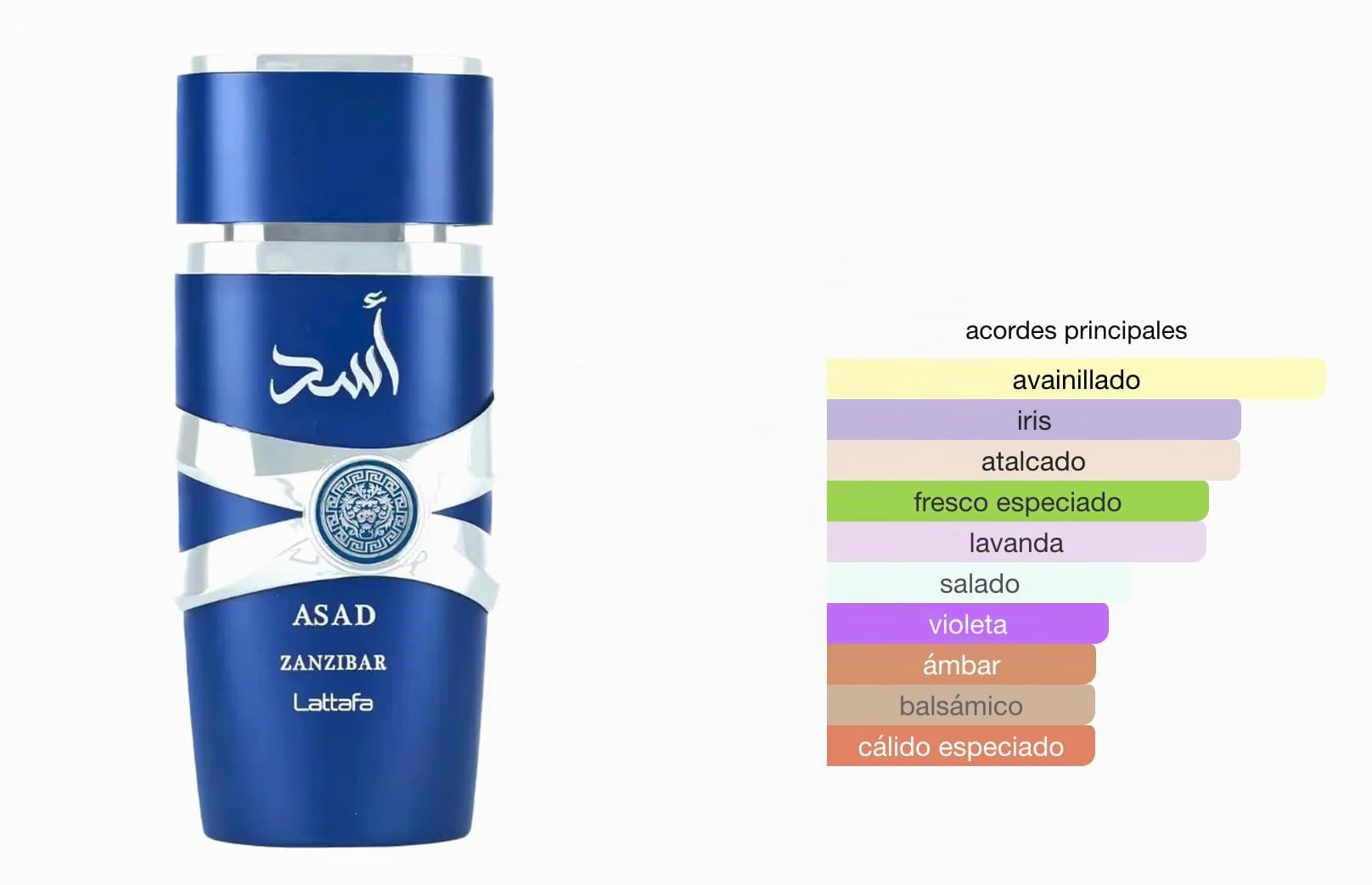 Lattafa Asad & Asad Zanzibar Anniversary Edition 2 x 100ML Eau de Parfum para Hombre, Incluye 2 Atomizadores 5ml, Fragancias Árabes con Notas Especiadas, Amaderadas y Vainilla (Asad & Asad Zanzibar)
