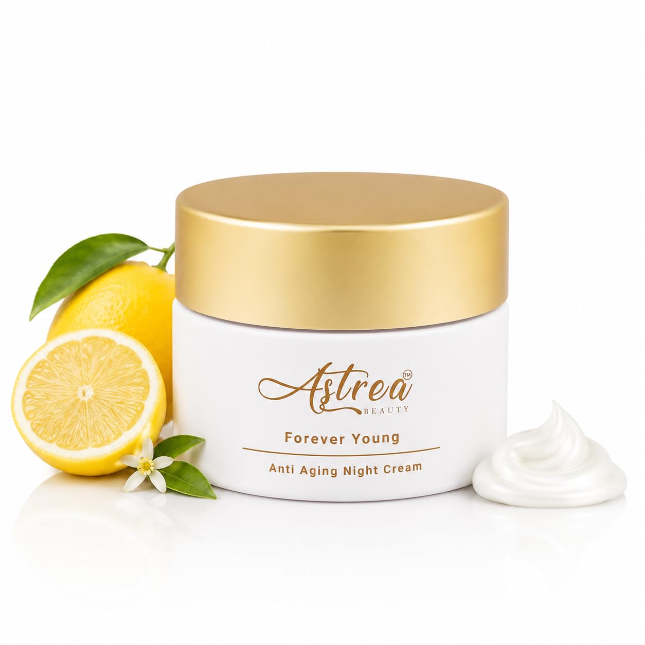 Forever Young Anti-Aging Night Cream for Women & Men | Vegan Natural Night Cream for Mature, Combination & Dry Skin | Skin Repair Antioxidant Moisturizer, Ecoce