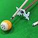 ZZHXSM Billiard Bridge Head White Plastic Moosehead Bridge Head Billiards Cue Rack Bridge Head Non-Slip Billiards Snooker Pool Cue Rest Bridge Head Holder