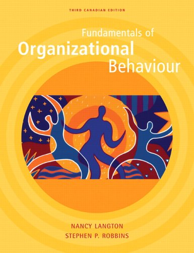 Fundamentals of Organizational Behaviour, Third... 0131757377 Book Cover