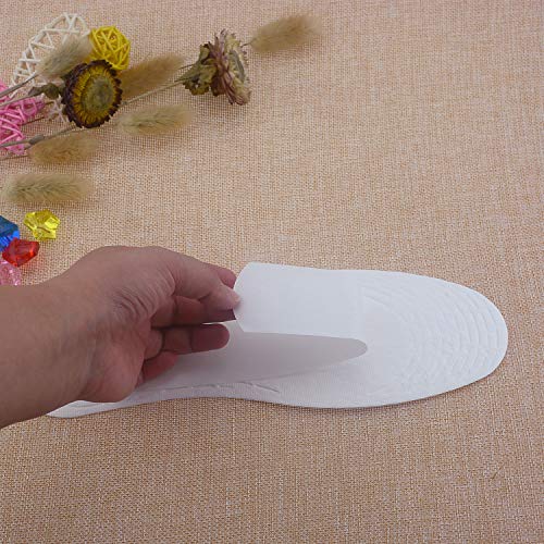 10 pares de plantillas desechables transpirables finas US 6-9 miniatura 7