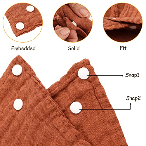 Junqin Baby Bibs 10 Pack Muslin Bandana Drool Bibs100% Cotton For Unisex Boys Girls Newborn, Good Forteething And Drooling #TOP4
