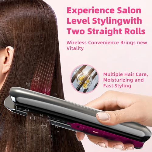 Plancha de Pelo Mini Recargable 2 en 1 Inalámbrica miniatura 7