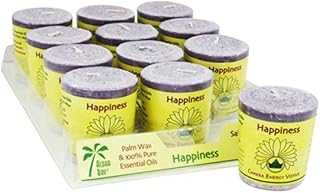 Candle Votive Happiness Violet 2 Ounces (12 Count)