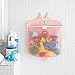 Badespielzeug-Aufbewahrung, Baby-Spielzeug-Organizer, Badezimmer-Hänge-Netz-Taschen-Halter für Ordentlich und von hoher Qualität Babywannen-Spielzeug (Rose Hase)