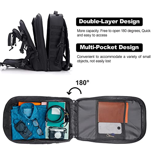 Motorcycle Backpack Black