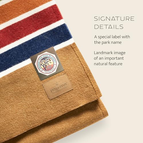 Image of Pendleton National Park Blanket Queen 90 inch x 90 inch, 100% Wool