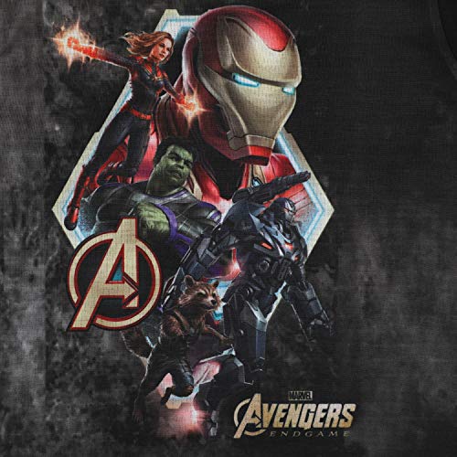 Image of Marvel Avengers by Wear Your Mind Boy's Plain Regular Fit Long Sleeve Top (DMAF0091.2 Grey 5-6Y)