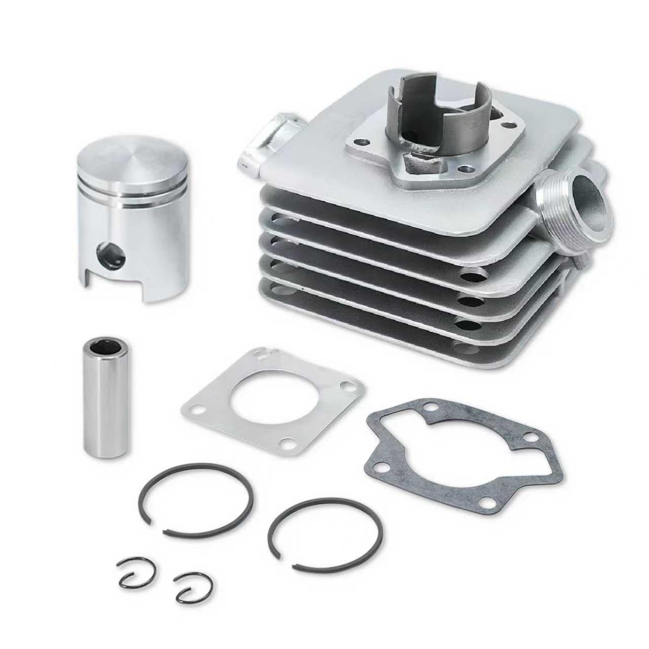 41mm Motor Zylinder Kolben Dichtungsset Big Bore Kit 60cc - Kompatibel mit Simson S51, SR50, KR51 und Schwalbe - Premium Leistungs-Upgrade für 2-Takt Motoren