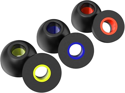 Status Audio Memory Foam Replacement Earbud Tips - for Between Pro and Between 3ANC Earbuds [Onyx Black]