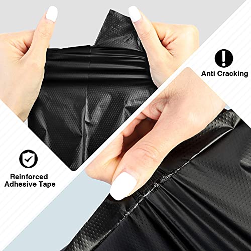 Switory 100 buste postali in poliestere, nero