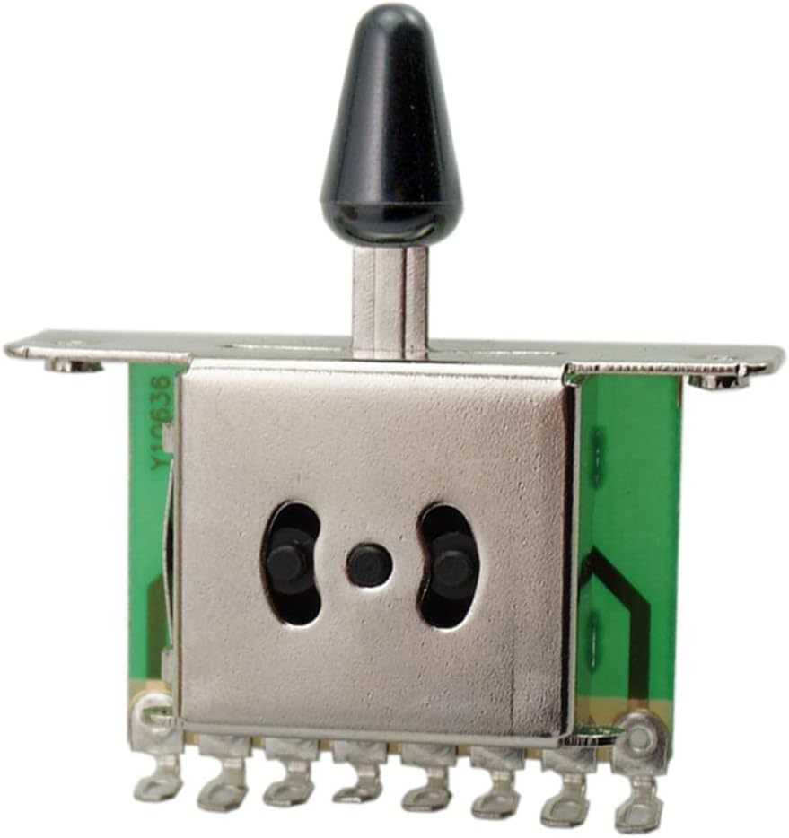 ATORSE® Guitar 3 Way Pickup Selector Switch for Electric Guitar Parts Black