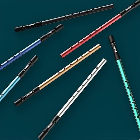 Precision Tuned Tin Whistle D Key 29.9cm Length(Dark Blue D)