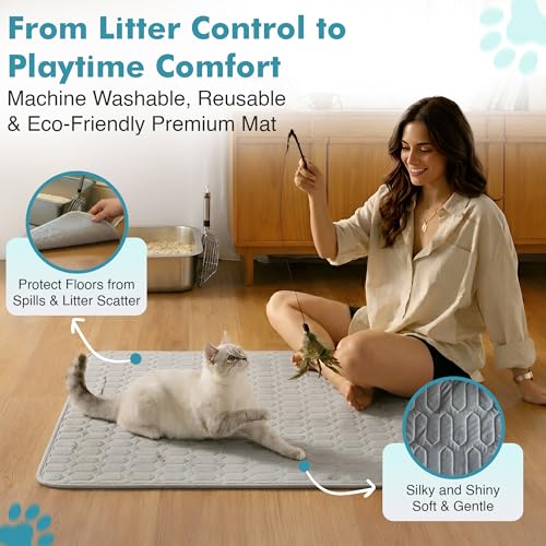 Caja de arena para gato XL acero inoxidable miniatura 6