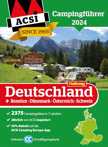 ACSI Campingführer Deutschland 2024: Inkl....
