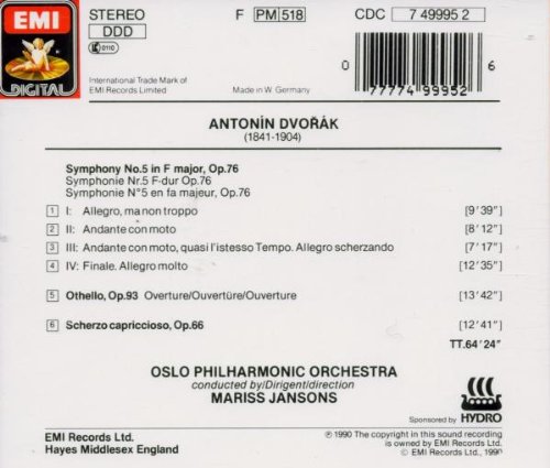 Symphony 5 / Othello Overture