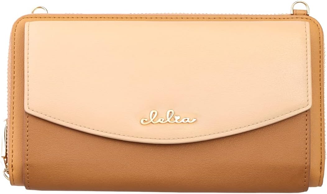 ミドルサイズ トラッカーウォレット 茶色×バラのカービング ミドルサイズ トラッカーウォレット 茶色×バラのカービング