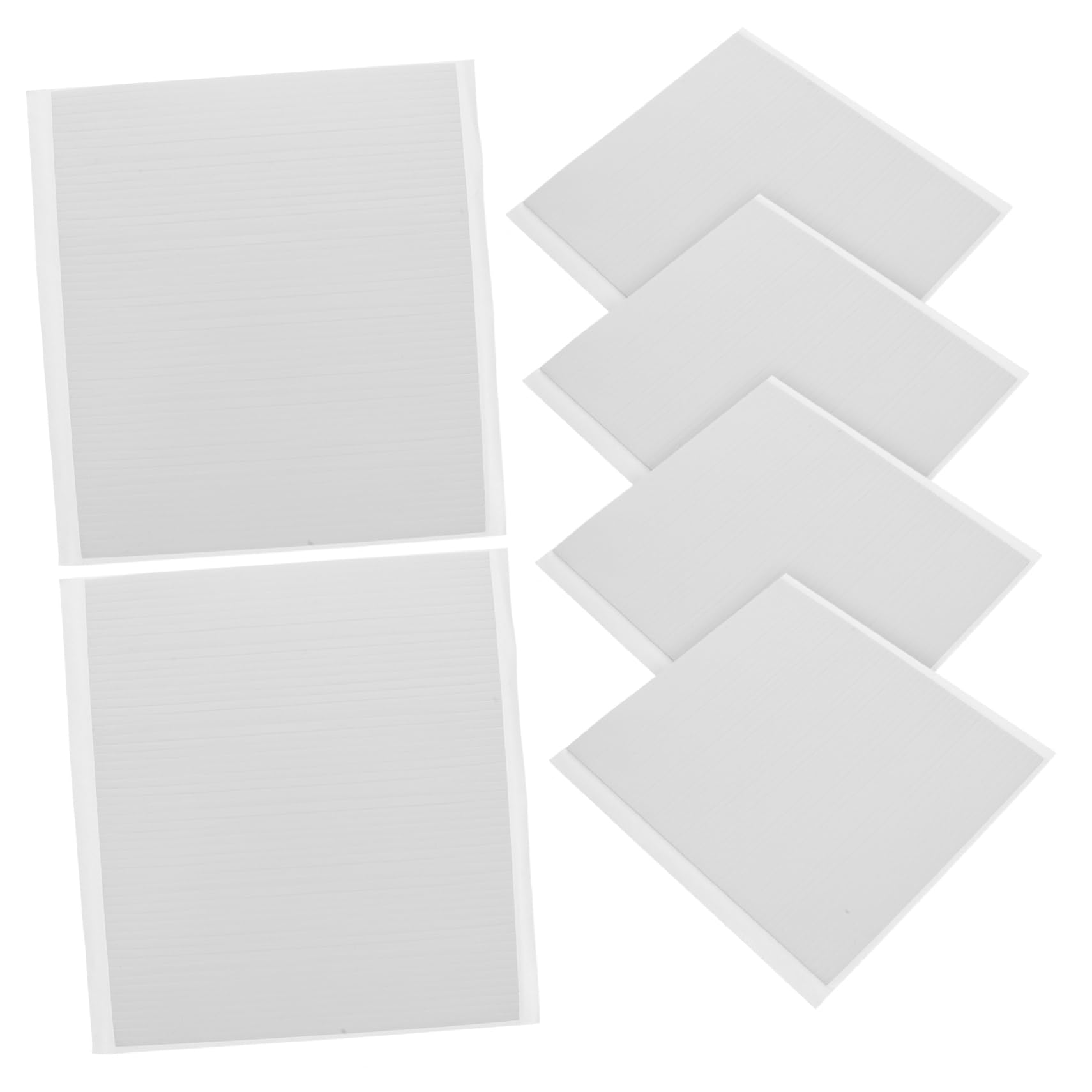 SHINEOFI Tira De Espuma Autoadhesiva Cinta De Espuma Para Manualidades Cinta Adhesiva De Doble Cara Para Alfombras Tiras De Espuma Para Hacer Tarjetas Pegatinas De 6 hojas*4