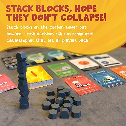 Image of Power Failure: A Strategy Card Game about Power Plants and Energy Generation - Science Board Game on Nuclear, Renewable, and Fossil Fuels - Educational STEM Board Game for Gamers, Adults and Families