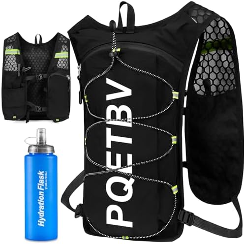 Sac Hydratation Trail, Gilet d'hydratation de Course avec Bouteil...