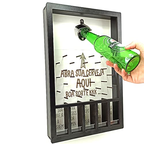 Quadro abridor de garrafas