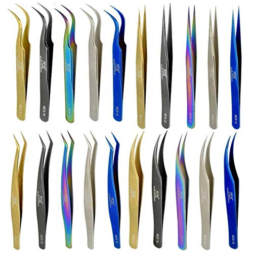 Cils Pince Vetus MCS-12 Droit - MCS-12 Droit/Or