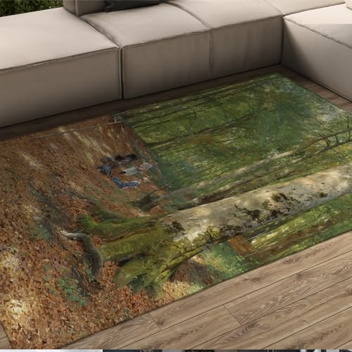 Tapis de sol antidérapant facile à nettoyer pour chambre - 2