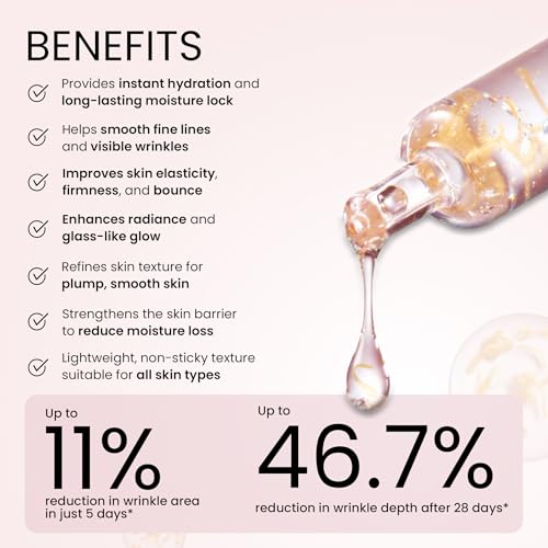Image of PROTOUCH The Glow Threads Silk Peptide Face Serum | Deep Multi-Level Hydration | Lightweight Non-Sticky | Suitable For All Skin Types | 30 ML