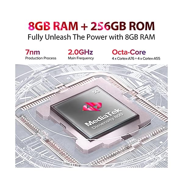 Ulefone Armor 11T 5G Rugged Smartphones Unlocked, Thermal Imaging Camera, Android 11, 8GB + 256GB Waterproof Phone, 48MP Triple Camera, 6.1 inch FHD, NFC, 5200mAh QI 10W Wireless Charging, T-Mobile