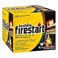 duraflame Firestart Indoor/Outdoor Firelighters, 12 pack , Yellow