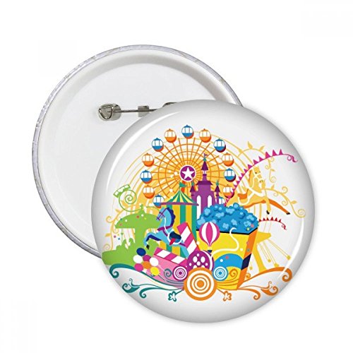 Pins badge grande roue multicolore comme idée cadeau