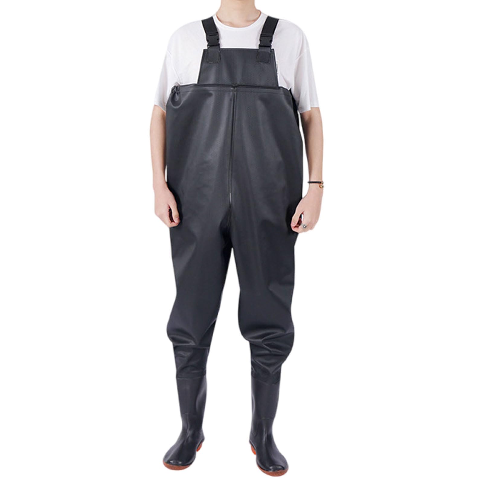 Waders de pêche Classic,Chasse Waders,Waders de Poitrine de pêche,Waders Peche Antidérapants,Waders Peche Homme,imperméable,Respirant,pêcher sur l'eau,pour Amateurs de Pêche e Sportive