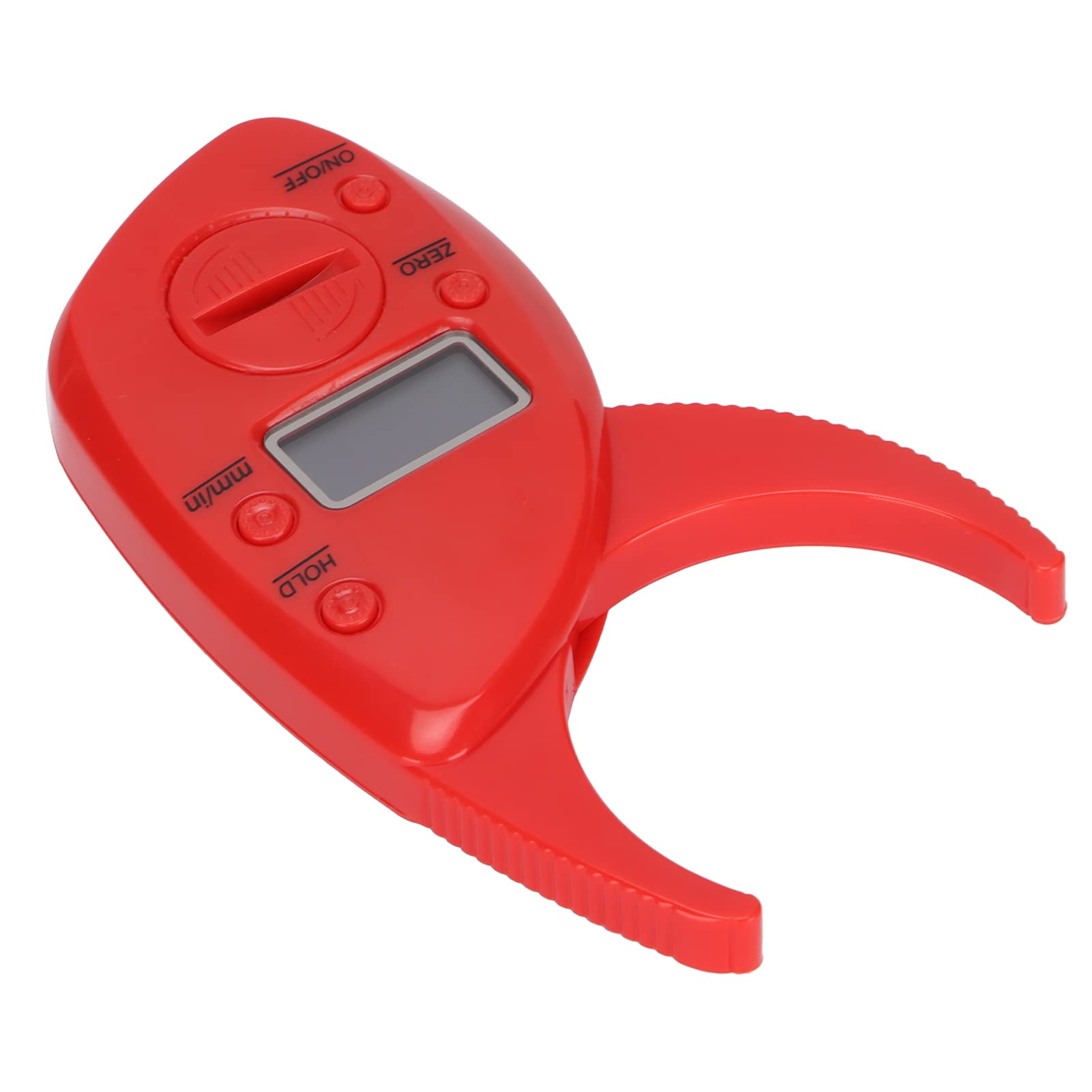Body Fat Caliper, Accu Measure Fat Calipers Subcutaneous Fat Calipers Body Fat Measurement Device Fat Calipers for Trainers for Fitness Enthusiasts(red)