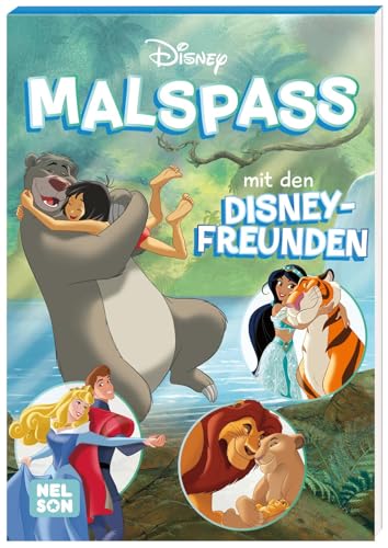 Disney Kreative Beschäftigung: Malspaß mit den Disney-Freunden:...