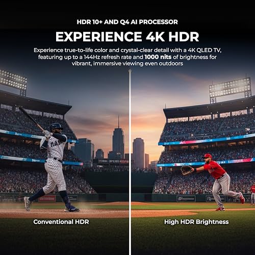 Image of Titan S200 QLED 85 Inch Outdoor TV, Partial Sun, IP65 Smart Weatherproof TV, 4K HDR, 120 Hz, Tizen AI OS, 1000 Nits, Wi-Fi 5, HDR10+, Outdoor TV Cover, Slim Bezel, 2 Yr Wty