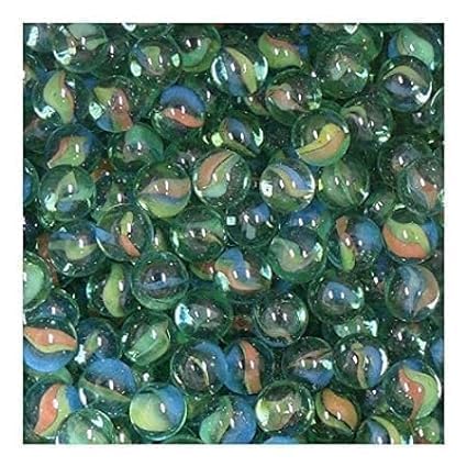 KADAMGlass Marble Playing Balls-Kanche-Goli-Traditional Indian Game-Glass Stones-Aquarium Fillers-Gel Candle Fillers for Kids 15Mm- Natural Color (Pack of 40) | (B0D33GY869) Amazon Price History, Amazon Price Tracker