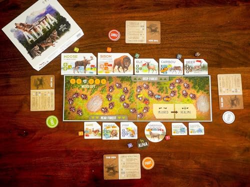 The Alpha juego de mesa estrategia para 3-6 jugadores miniatura 5