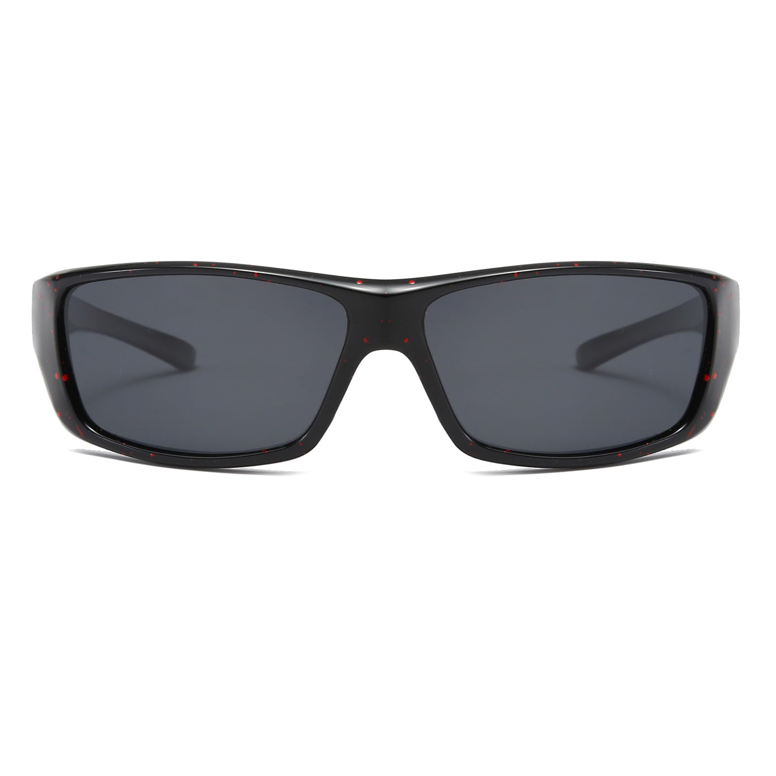 LJCZKA Polarised Sport Sunglasses for Men Women Wrap Around Sport Glasses UV400 Protection Eyewear for Cycling Fishing Running - Image 2